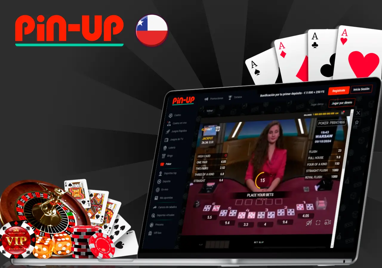 Póquer en Pin Up Casino